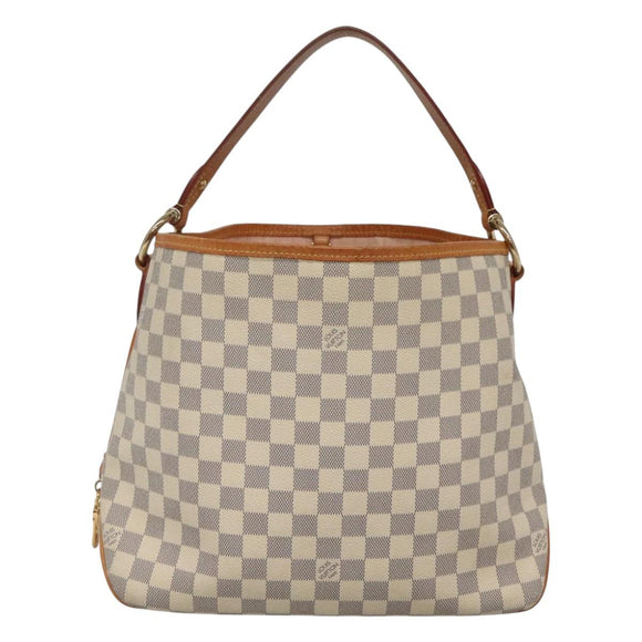 LOUIS VUITTON Damier Azur Delightful PM Shoulder Bag N41447 LV Auth BD1464