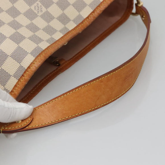 LOUIS VUITTON Damier Azur Delightful PM Shoulder Bag N41447 LV Auth BD1464