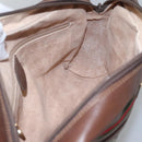 GUCCI GG Supreme Web Sherry Line Bag PVC Beige Gold 001 113 6165 Auth BD1465-19