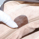 GUCCI GG Supreme Web Sherry Line Bag PVC Beige Gold 001 113 6165 Auth BD1465-12