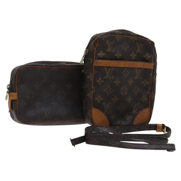 LOUIS VUITTON Monogram Shoulder Bag 2Set LV Auth BD1468