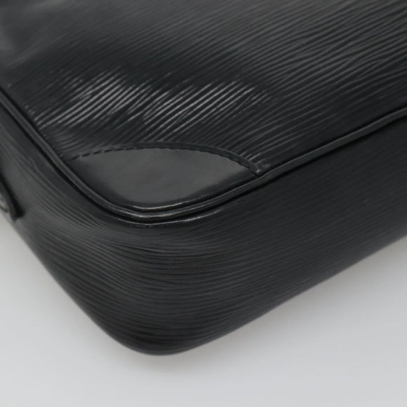 LOUIS VUITTON Epi Trocadero 23 Shoulder Bag Black M52302 LV Auth BD1471
