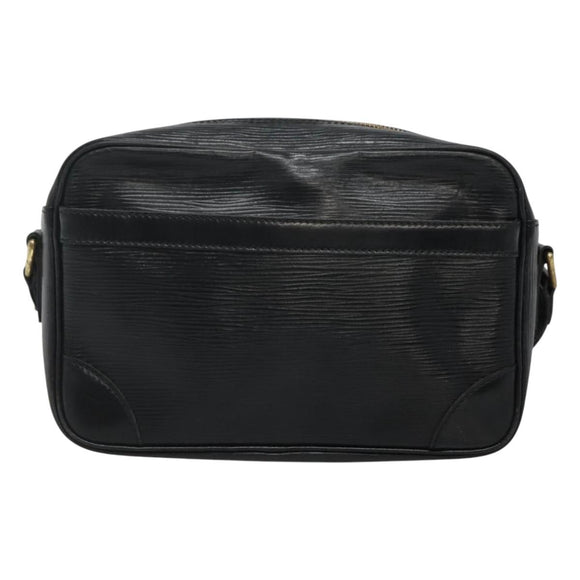 LOUIS VUITTON Epi Trocadero 23 Shoulder Bag Black M52302 LV Auth BD1471