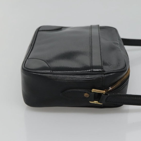 LOUIS VUITTON Epi Trocadero 23 Shoulder Bag Black M52302 LV Auth BD1471
