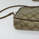 GUCCI GG Supreme Shoulder Bag PVC Beige 97 02 068 Auth BD1474-8
