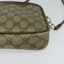 GUCCI GG Supreme Shoulder Bag PVC Beige 97 02 068 Auth BD1474-15