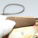 GUCCI GG Supreme Shoulder Bag PVC Beige 97 02 068 Auth BD1474-12