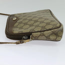 GUCCI GG Supreme Shoulder Bag PVC Beige 97 02 068 Auth BD1474-3