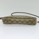 GUCCI GG Supreme Shoulder Bag PVC Beige 97 02 068 Auth BD1474-5