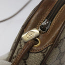 GUCCI GG Supreme Web Sherry Line Shoulder Bag PVC Beige 89 02 066 Auth BD148-9