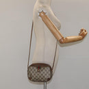 GUCCI GG Supreme Web Sherry Line Shoulder Bag PVC Beige 89 02 066 Auth BD148-21