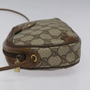 GUCCI GG Supreme Web Sherry Line Shoulder Bag PVC Beige 89 02 066 Auth BD148-4