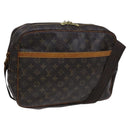LOUIS VUITTON Monogram Reporter GM Shoulder Bag M45252 LV Auth BD1481-1