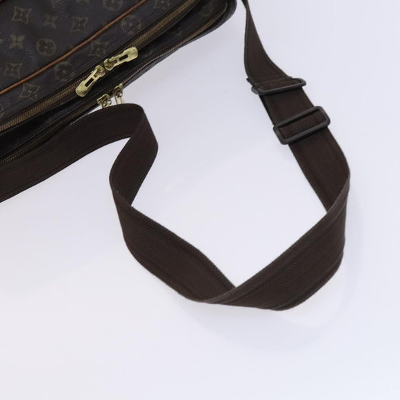 LOUIS VUITTON Monogram Reporter GM Shoulder Bag M45252 LV Auth BD1481