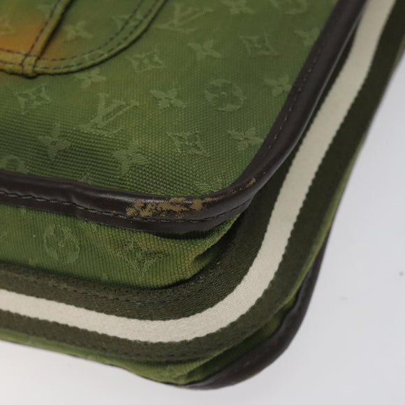 LOUIS VUITTON Monogram Mini Besace Mary Kate Bag TST Khaki M92322 LV Auth BD1487