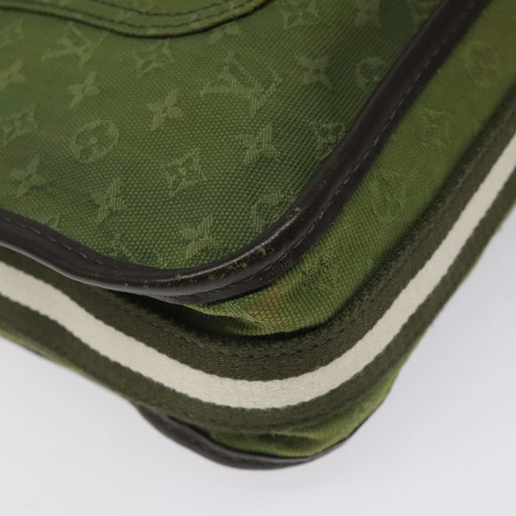 LOUIS VUITTON Monogram Mini Besace Mary Kate Bag TST Khaki M92322 LV Auth BD1487