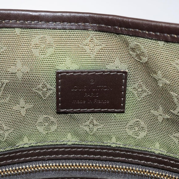 LOUIS VUITTON Monogram Mini Besace Mary Kate Bag TST Khaki M92322 LV Auth BD1487