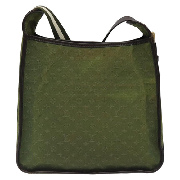 LOUIS VUITTON Monogram Mini Besace Mary Kate Bag TST Khaki M92322 LV Auth BD1487