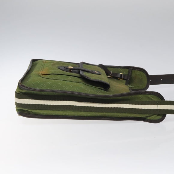 LOUIS VUITTON Monogram Mini Besace Mary Kate Bag TST Khaki M92322 LV Auth BD1487