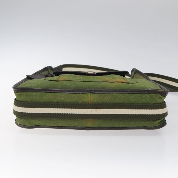 LOUIS VUITTON Monogram Mini Besace Mary Kate Bag TST Khaki M92322 LV Auth BD1487