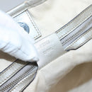GUCCI GG implementation Tote Bag Silver 197953 Auth BD1491-12