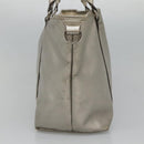 GUCCI GG implementation Tote Bag Silver 197953 Auth BD1491-3