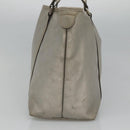 GUCCI GG implementation Tote Bag Silver 197953 Auth BD1491-4
