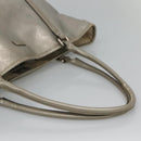 GUCCI GG implementation Tote Bag Silver 197953 Auth BD1491-7