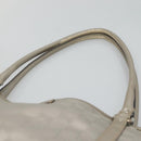 GUCCI GG implementation Tote Bag Silver 197953 Auth BD1491-8