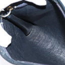 Christian Dior Trotter Canvas Shoulder Bag Navy Gold Auth BD1501-18