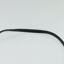 Christian Dior Trotter Canvas Shoulder Bag Navy Gold Auth BD1501-8