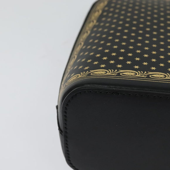 GUCCI SEGA Collaboration Shoulder Bag Leather Black 511189 Auth BD1503AV