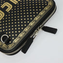 GUCCI SEGA Collaboration Shoulder Bag Leather Black 511189 Auth BD1503AV-5