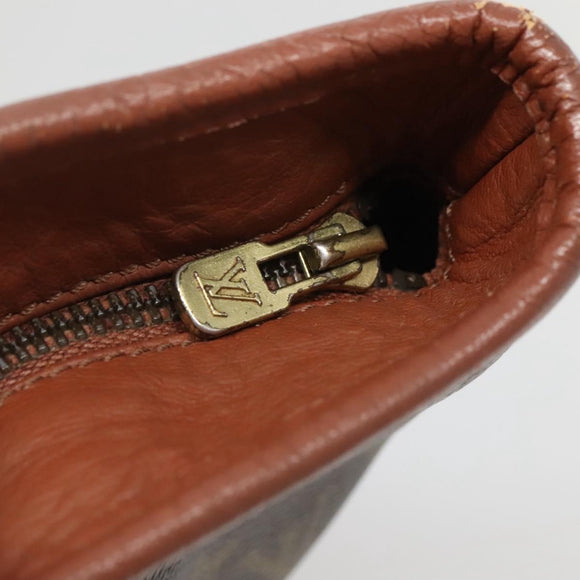 LOUIS VUITTON Monogram Sac Weekend PM Hand Bag M42425 LV Auth BD1508