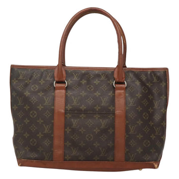 LOUIS VUITTON Monogram Sac Weekend PM Hand Bag M42425 LV Auth BD1508 - 0