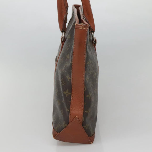 LOUIS VUITTON Monogram Sac Weekend PM Hand Bag M42425 LV Auth BD1508