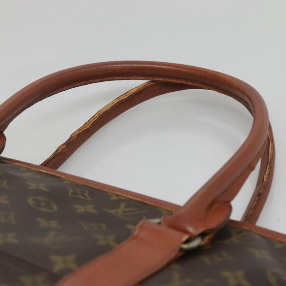 LOUIS VUITTON Monogram Sac Weekend PM Hand Bag M42425 LV Auth BD1508