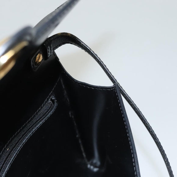 LOUIS VUITTON Epi Pochette Arche Schoudertas Zwart Noir M52572 LV Auth BD1510