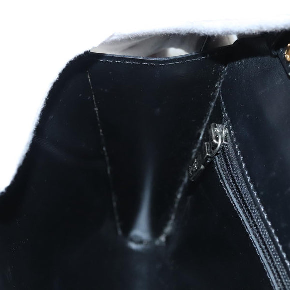 LOUIS VUITTON Epi Pochette Arche Shoulder Bag Black Noir M52572 LV Auth BD1510