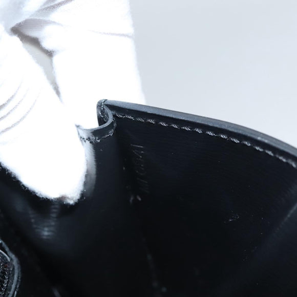 LOUIS VUITTON Epi Pochette Arche Shoulder Bag Black Noir M52572 LV Auth BD1510