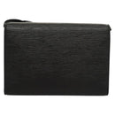 LOUIS VUITTON Epi Pochette Arche Shoulder Bag Black Noir M52572 LV Auth BD1510-2
