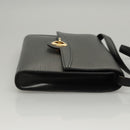 LOUIS VUITTON Epi Pochette Arche Shoulder Bag Black Noir M52572 LV Auth BD1510-3