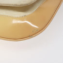 GUCCI GG Canvas Shoulder Bag Beige Silver 001 3823 Auth BD1514-9