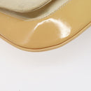 GUCCI GG Canvas Shoulder Bag Beige Silver 001 3823 Auth BD1514-14