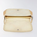 GUCCI GG Canvas Shoulder Bag Beige Silver 001 3823 Auth BD1514-10