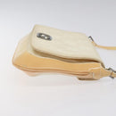 GUCCI GG Canvas Shoulder Bag Beige Silver 001 3823 Auth BD1514-3