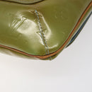 LOUIS VUITTON Monogram Vernis Thompson Street Bag Baby Blue M91009 Auth BD1521-15