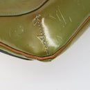 LOUIS VUITTON Monogram Vernis Thompson Street Bag Baby Blue M91009 Auth BD1521-16