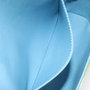 LOUIS VUITTON Monogram Vernis Thompson Street Bag Baby Blue M91009 Auth BD1521-20