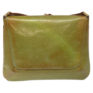 LOUIS VUITTON Monogram Vernis Thompson Street Bag Baby Blue M91009 Auth BD1521 - 0